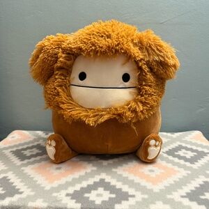 Benny Brown Big Foot Squishmallow 12 Inch